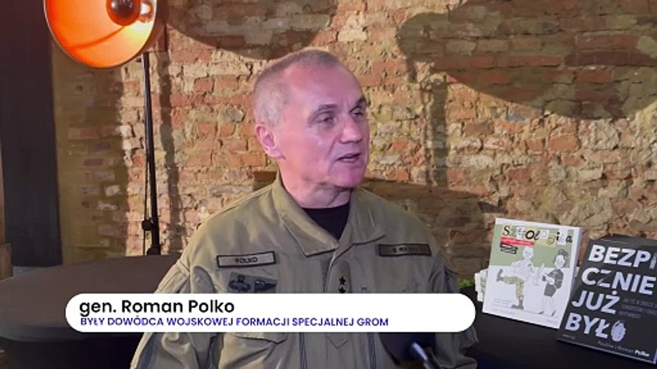 Generał Roman Polko z wizytą w Jarosławkach