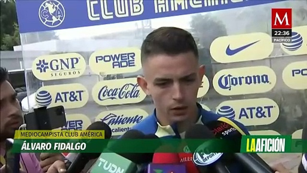 Va a ser una gran liguilla para el América, estamos ilusionados: Álvaro Fidalgo
