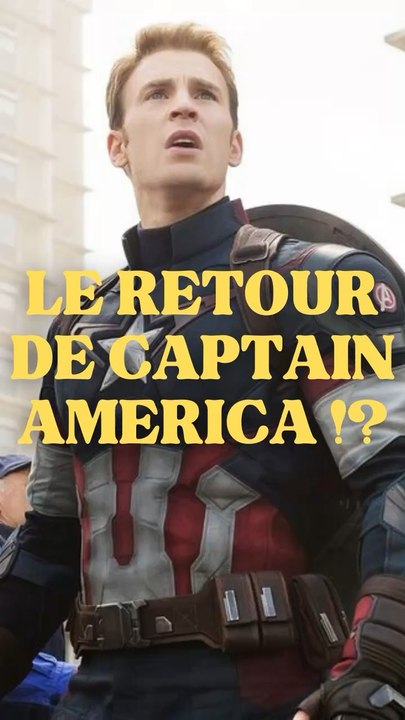 CHRIS EVANS de retour en CAPTAIN AMERICA !?