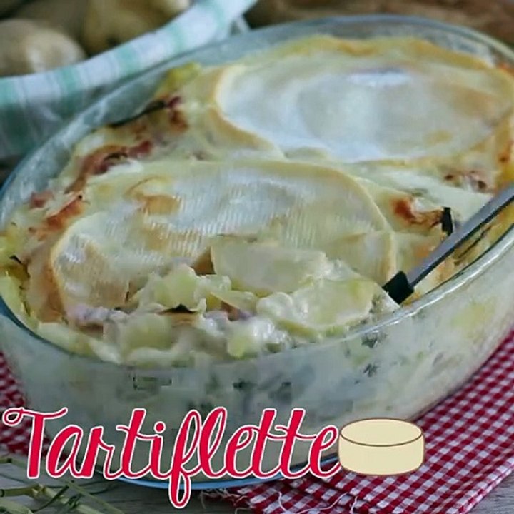 Tartiflette francesa, tradicional de saboya