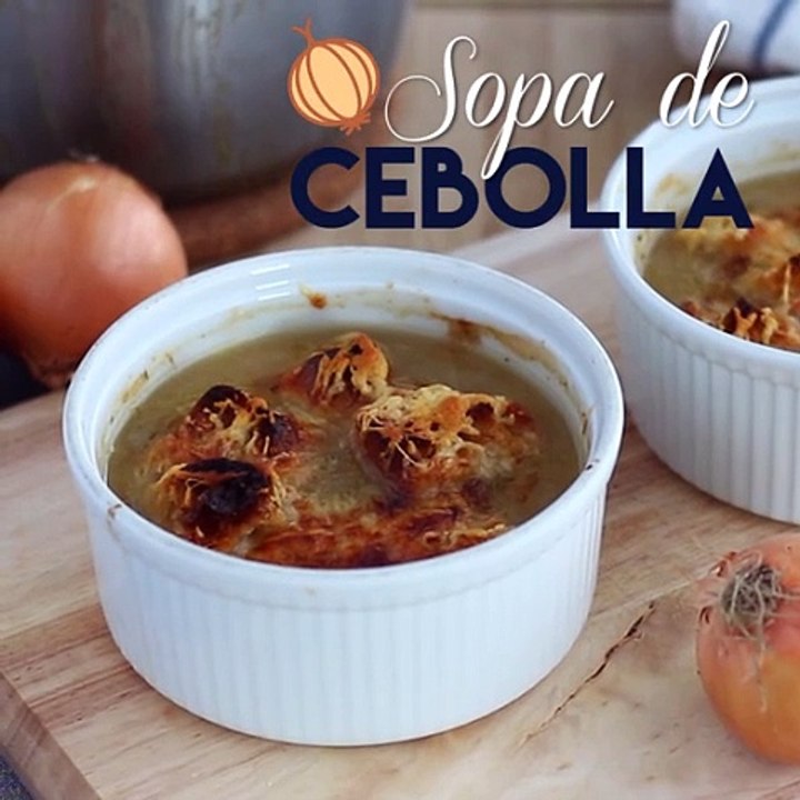 Sopa de cebolla, todo un clásico