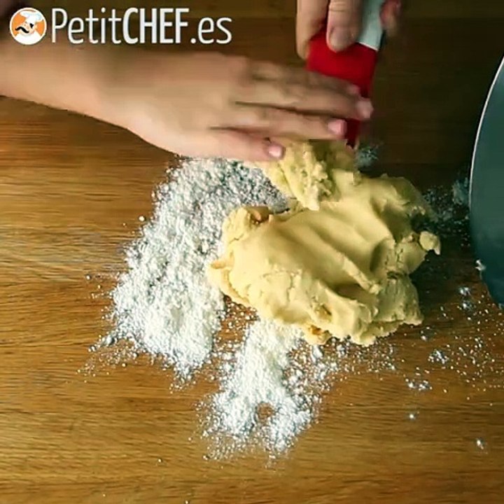 Galletas sablés de árbol de navidad