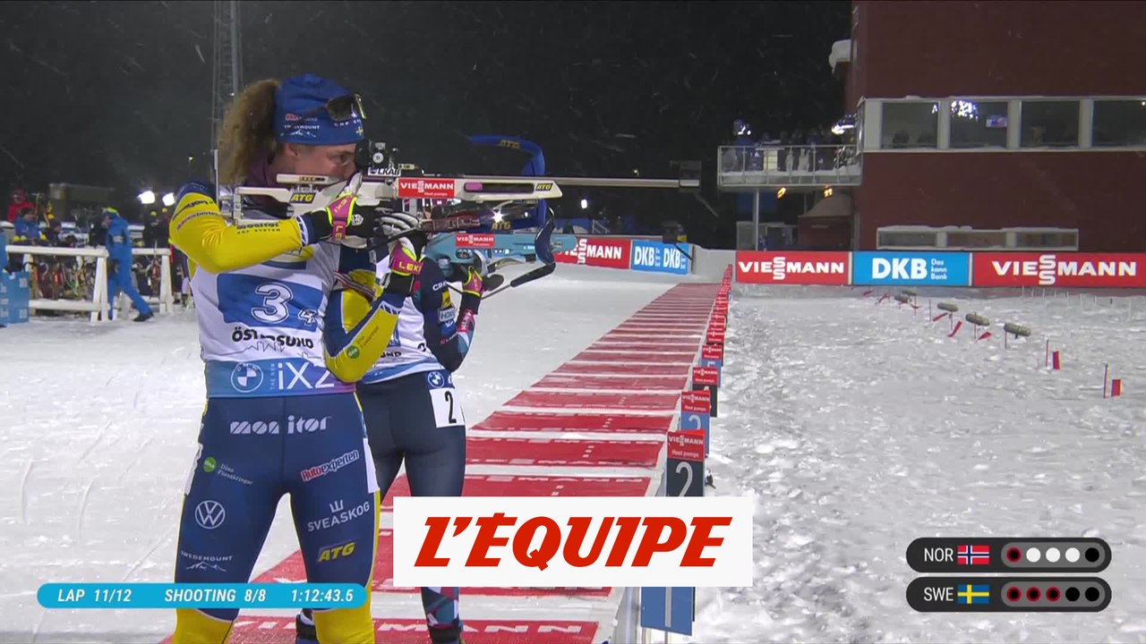 Le résumé du relais d'Östersund - Biathlon - CM (F)