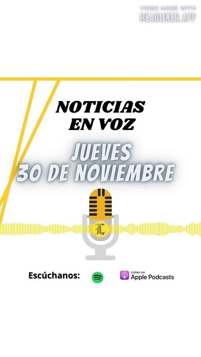 RESUMEN DE NOTICIAS JUEVES 30 NOVIEMBRE