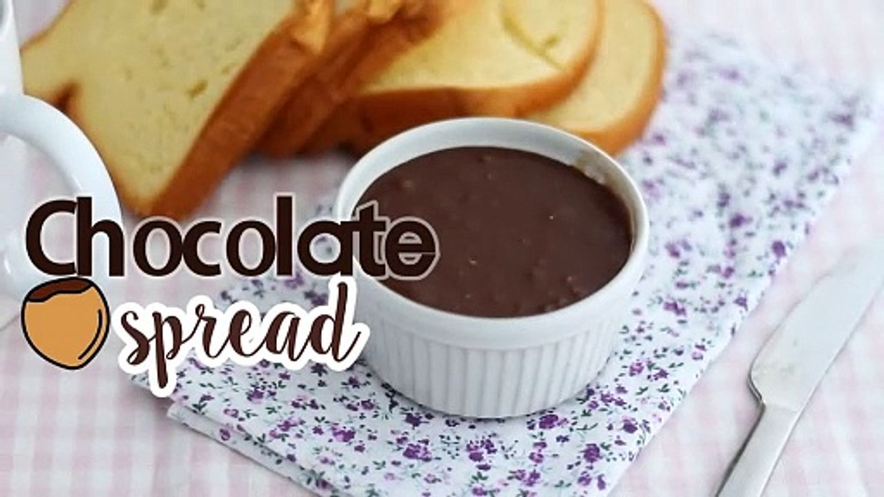 Homemade nutella, hazelnut and chocolate spread - video recipe !