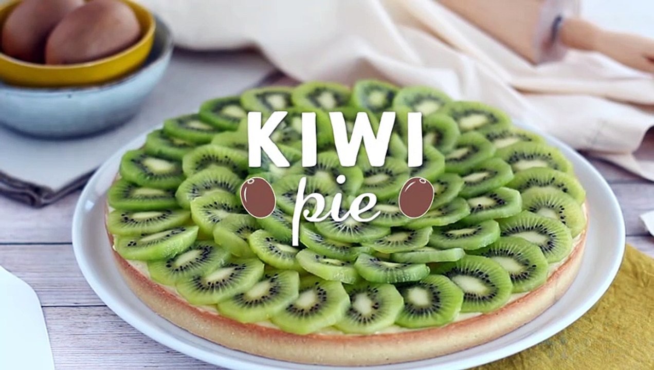 Quick and easy kiwi tart