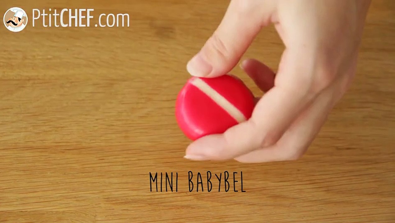 Mini babybels panés