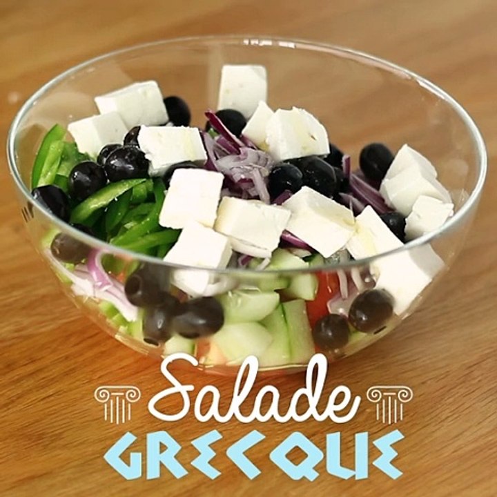 Griechischer salat oder horiatiki