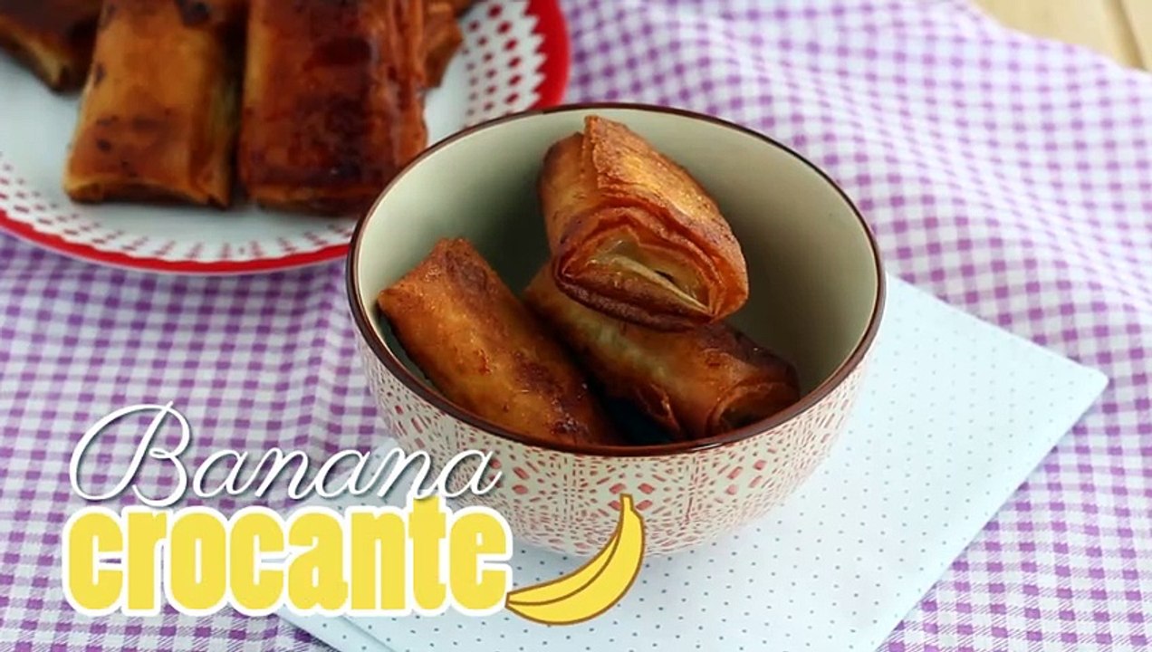 Banana crocante
