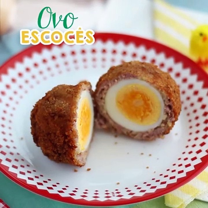 Ovos escoceses ou ovo empanado escocês