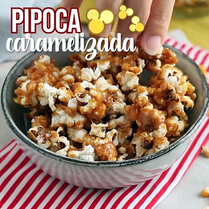 Como fazer pipoca doce?