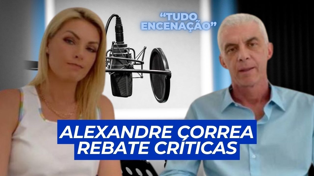 ALEXANDRE CORREA passa mal em ENTREVISTA ao responder perguntas sobre ANA HICKMANN