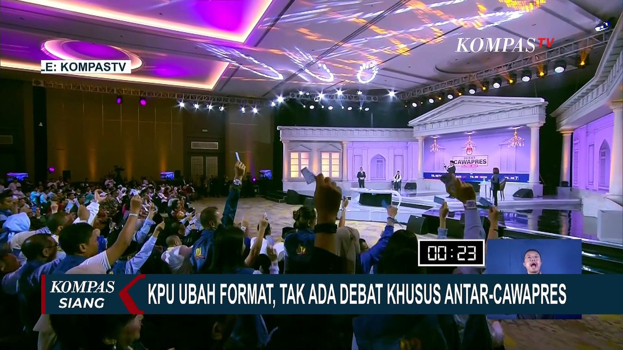 Apa Alasan KPU Ganti Format Debat Khusus Cawapres?
