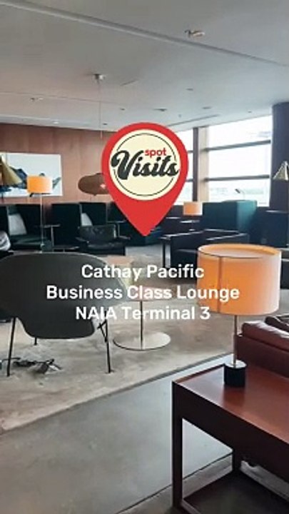 Cathay Pacific Business Class Lounge, NAIA Terminal 3