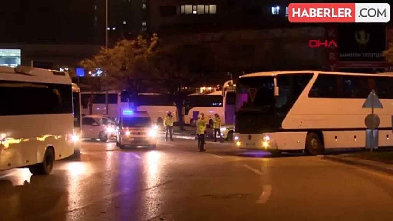 Ankaragücü-Beşiktaş maçında olaylar çıktı