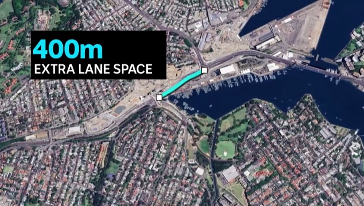 No permanent solution to Sydney's Rozelle peak hour nightmare