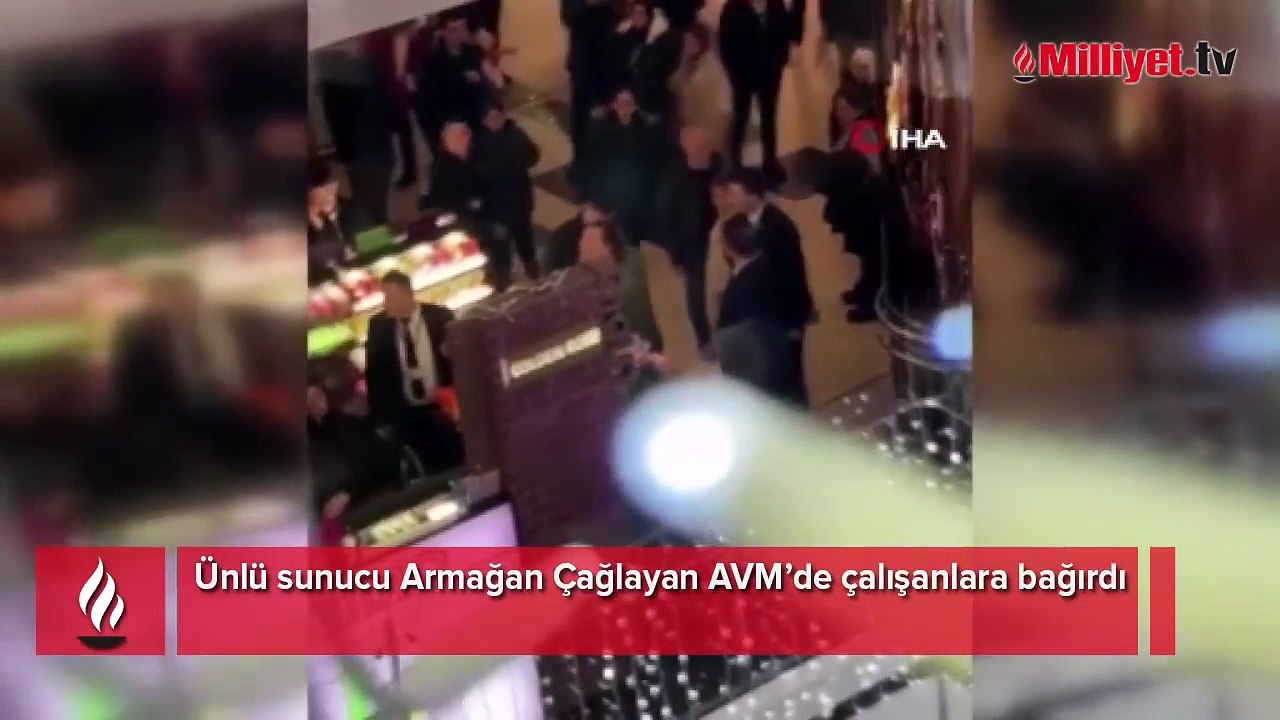 Armağan Çağlayan dakikalarca AVM'de çalışanlara bağırdı!