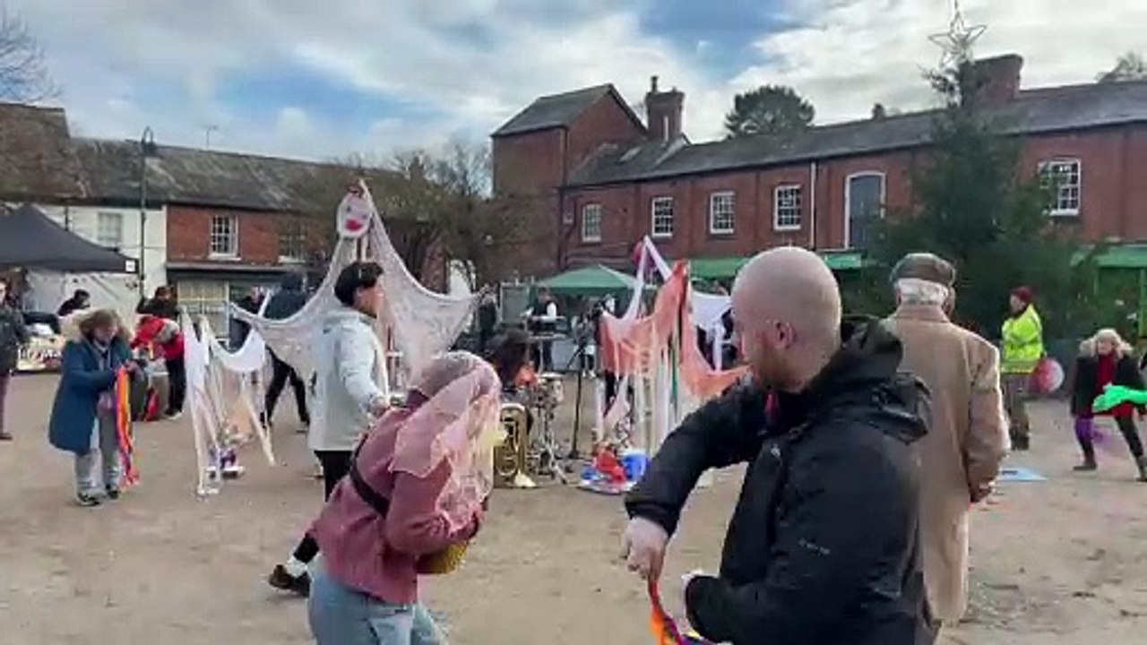 The Turning Tides Project Performance at Christmas in Crediton