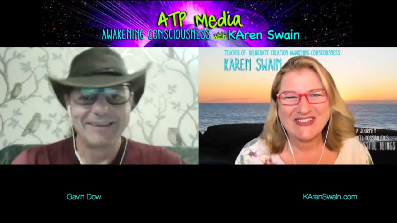 He Lived As God For 6 weeks Gavin Dow on ATP-Media with KAren Swain