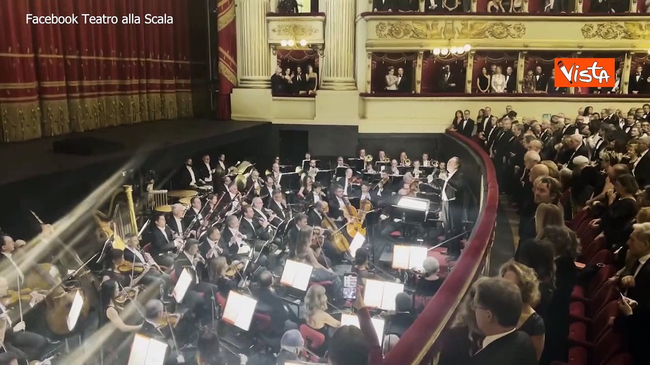L'Inno di Mameli inaugura la Prima della Scala di Milano 🎶