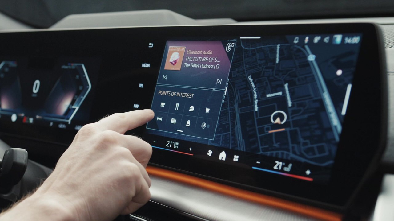 The first-ever BMW iX2. BMW Operating System 9 Explanatory Film