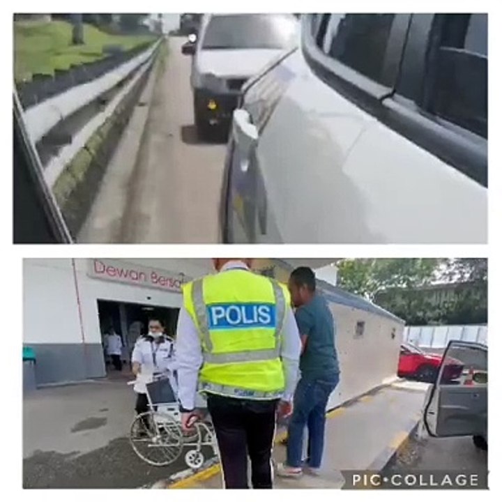 丈夫飞车载孕妻赶分娩 暖心警员 开路护送