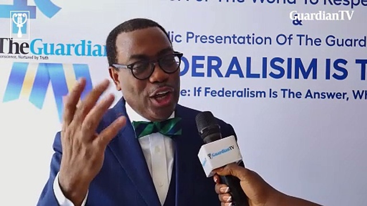 'Fiscal decentralization will move Nigeria forward' - Akinwumi Adesina