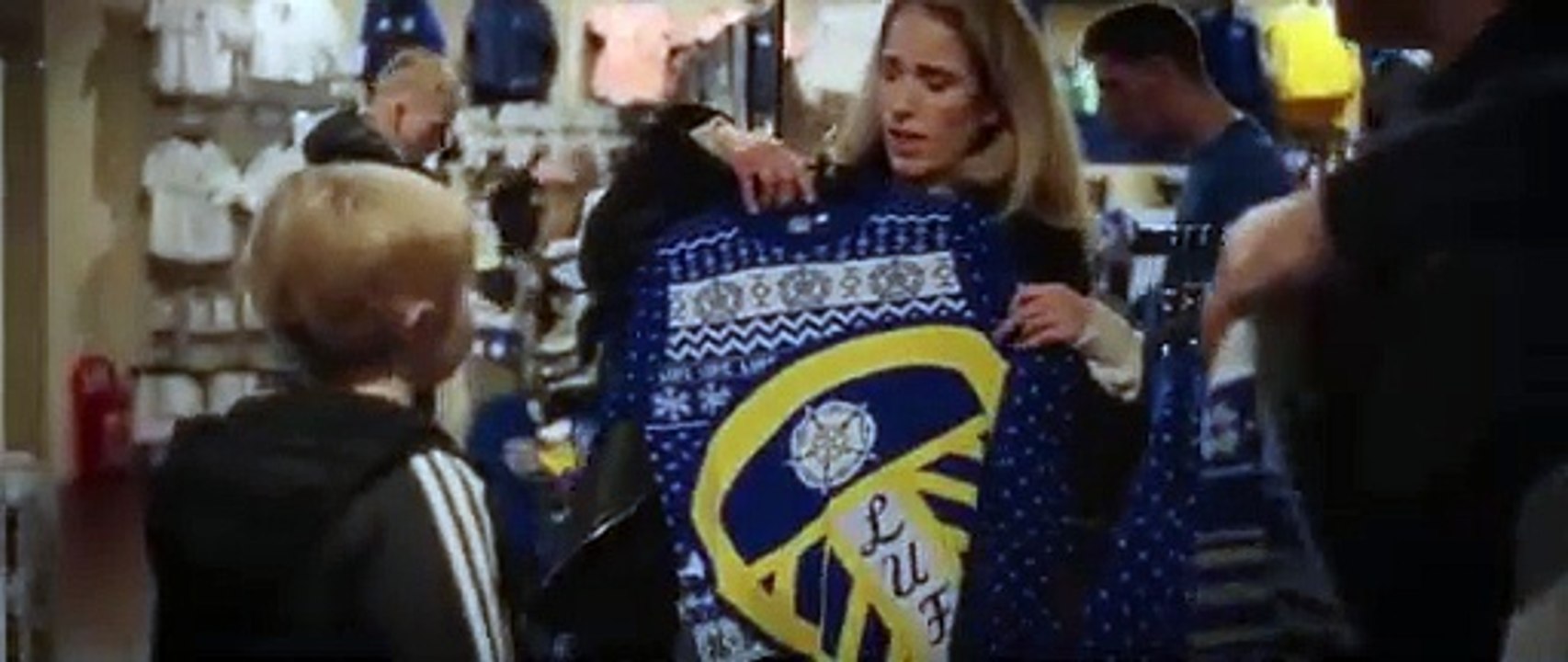 Leeds United's Christmas advert featuring club legend Eddie Gray