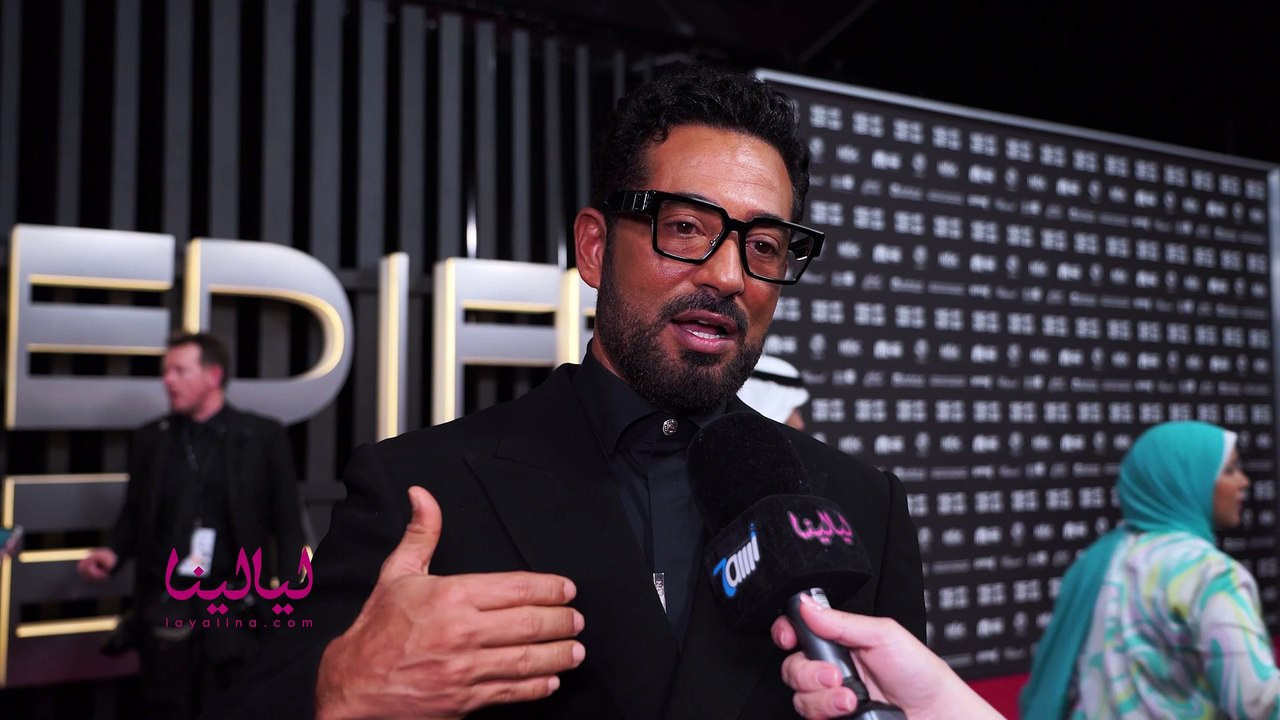 الممثل عمرو سعد