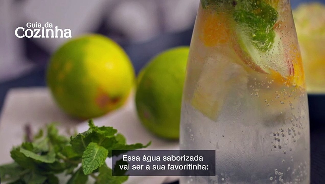 Água saborizada: refrescante e saudável