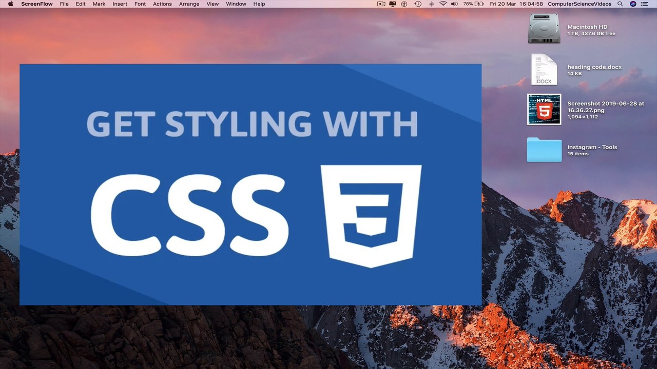 CSS3 PROGRAMMING - Tutorial 1 | Introduction