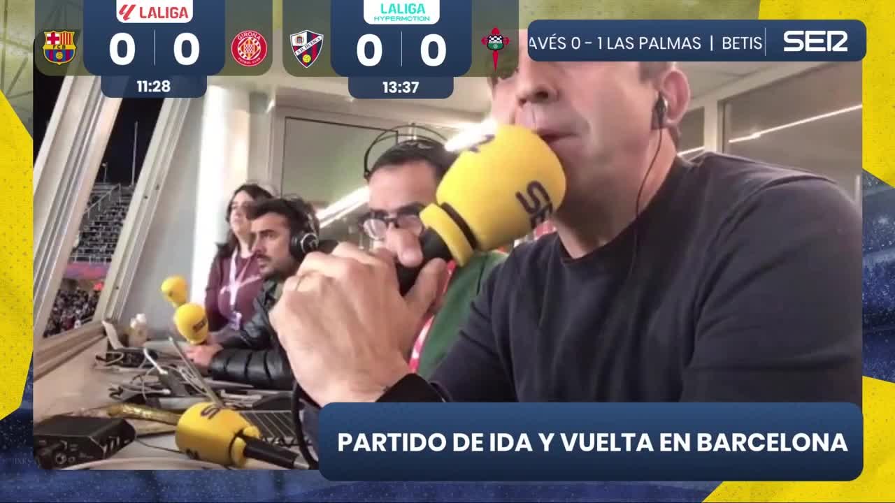 Los goles de la histórica victoria del Girona en Montjuic