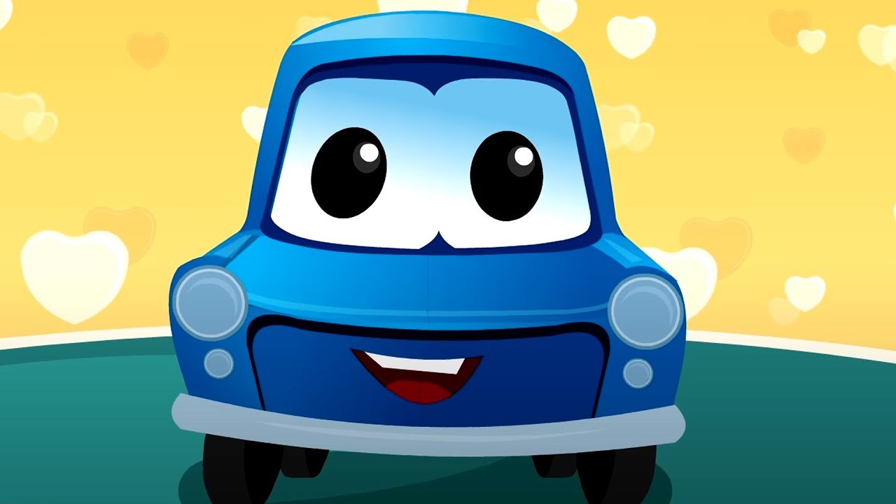 Wheels On The Car Go Round And Round Nursery Rhyme for Kids