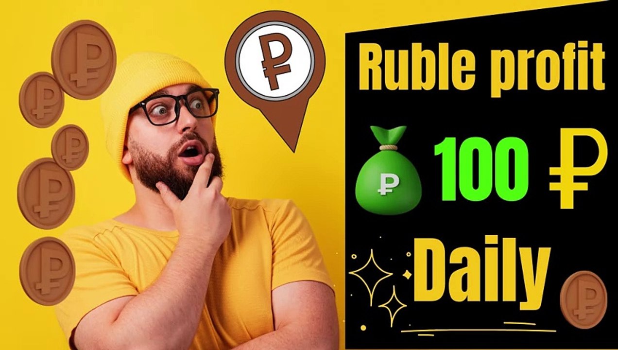 Earn rubles  Earn 100 rubles daily  Earn rubles without investment!
