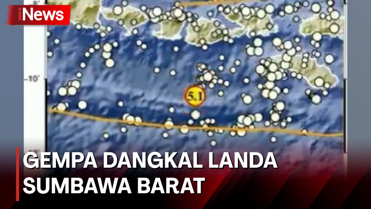Sumbawa Barat Diguncang Gempa Dangkal Magnitudo 5,1 g