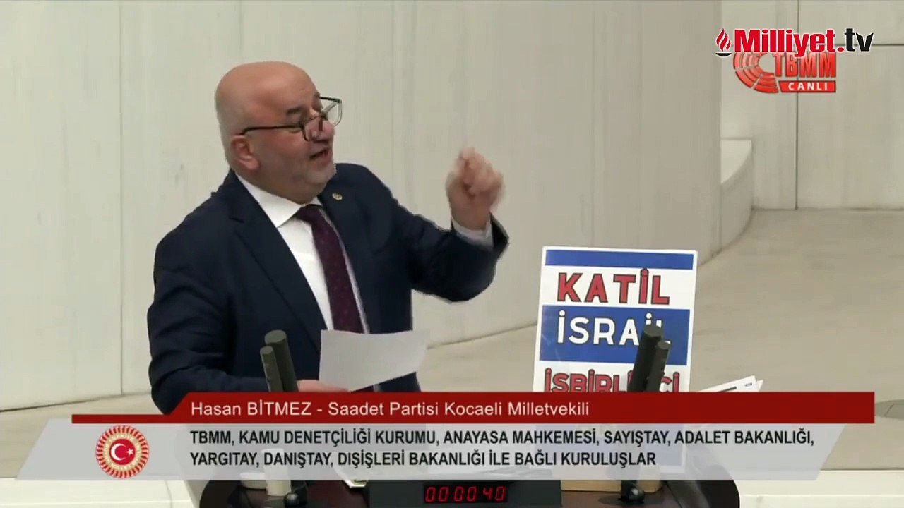 TBMM'de konuşma yapan vekil Hasan Bitmez bayıldı