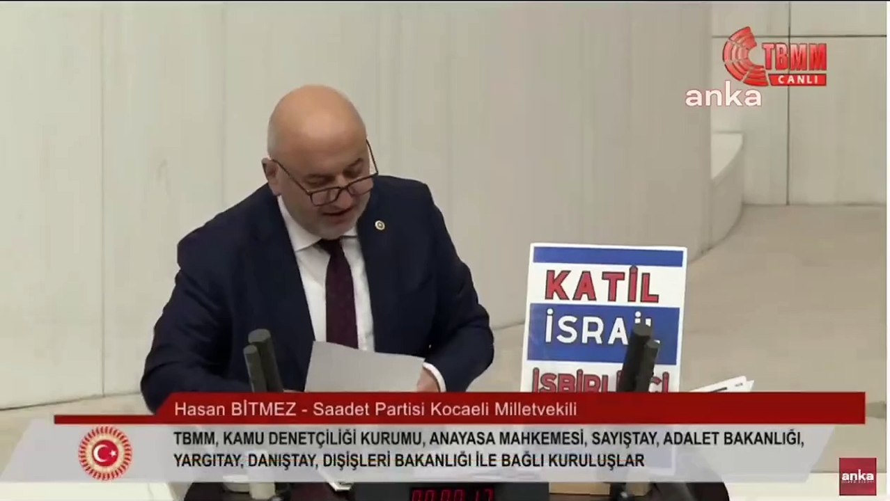 Milletvekili Hasan Bitmez kürsüde fenalaştı: Sağlık durumu ciddi