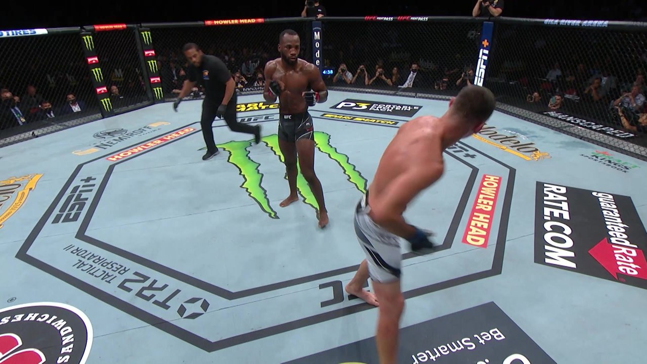 UFC no4 ranked welterweight Leon Edwards B-roll for Covington Vegas clash