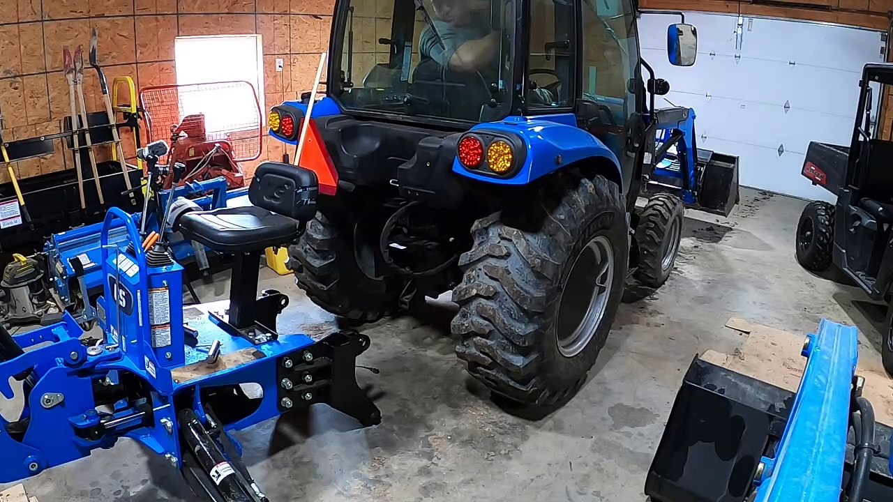 How To Install The New Backhoe On The LS MT232
