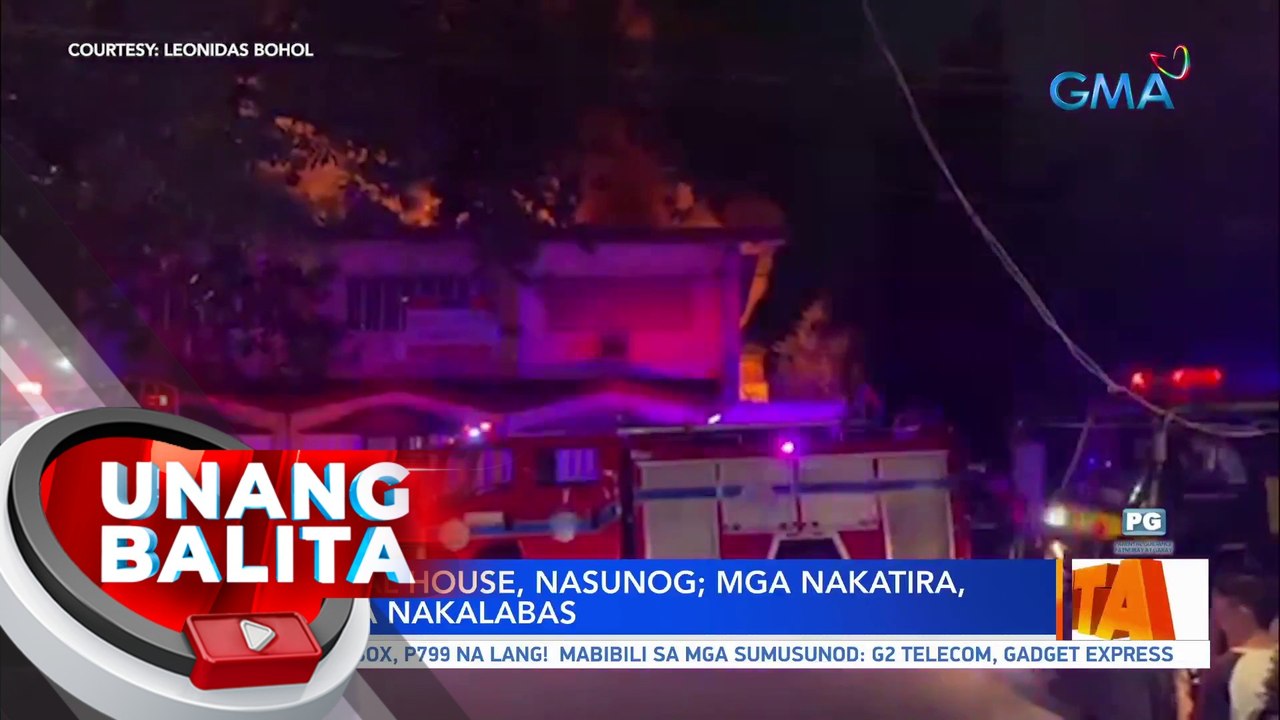 Ancestral house, nasunog; Mga nakatira, ligtas na nakalabas | UB