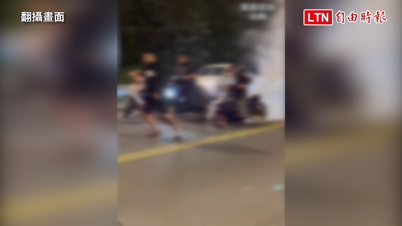 囂張飆仔齊聚尬車、燒胎還PO網 7人送辦再收15萬罰單(翻攝畫面)