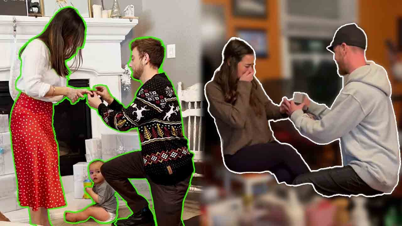 Christmas Proposals that Illuminate the Holiday Spirit || #heartsome