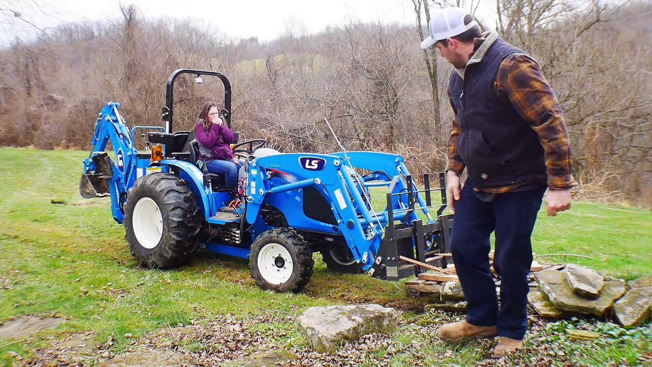 My Pregnant Wife Loves This LS Tractor