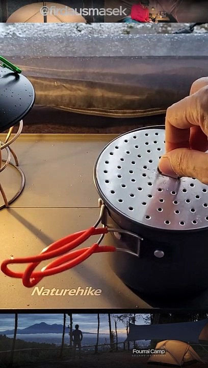 Camping with Kid in the Heavy Rain