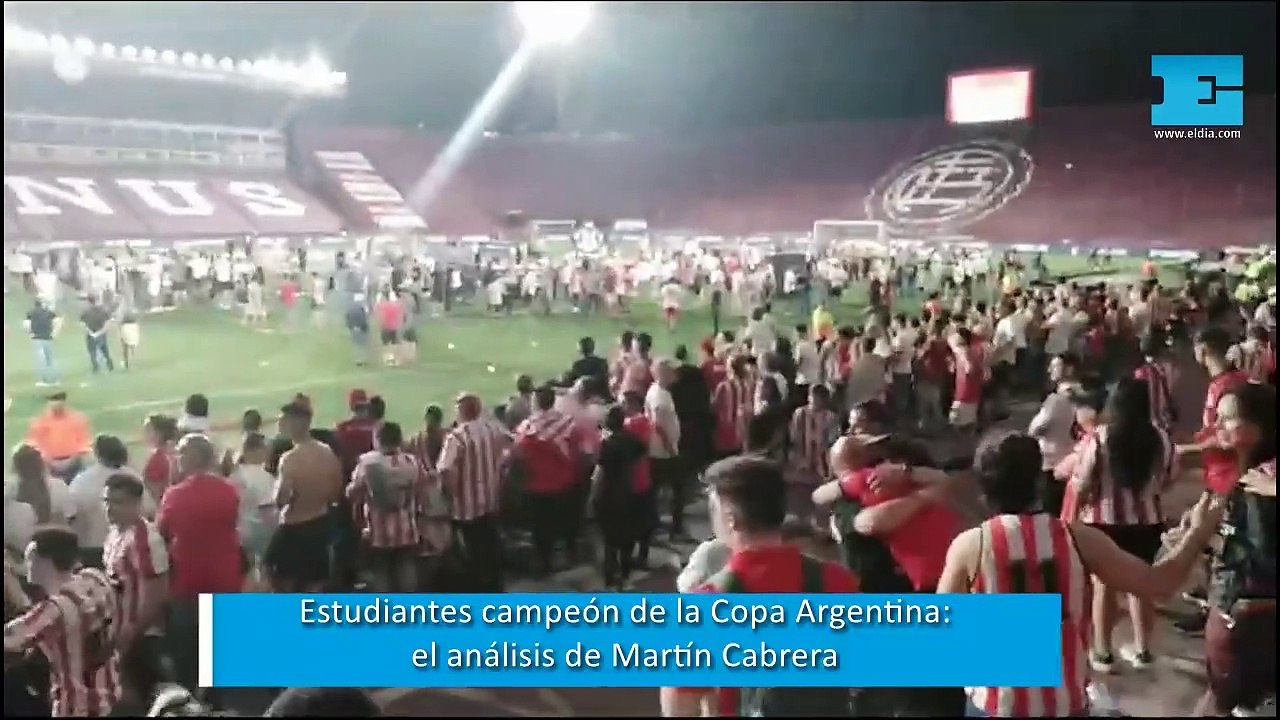 Estudiantes campeón de la Copa Argentina