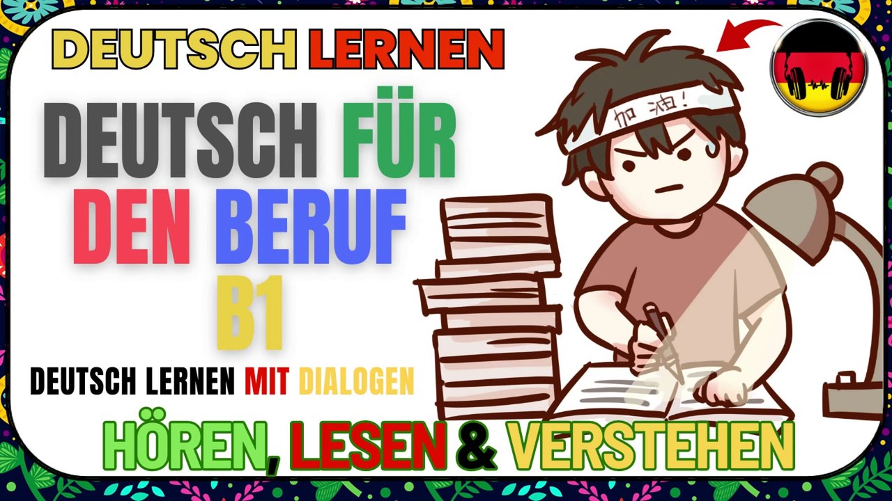 Deutsch Lernen B1 – Der ultimative Kurs für fließendes Deutsch 🇩🇪
