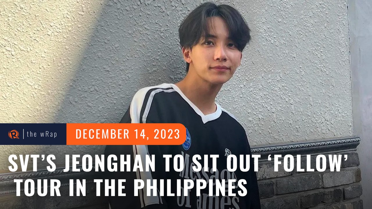 SEVENTEEN's Jeonghan to sit out of 'FOLLOW' tour in Bulacan