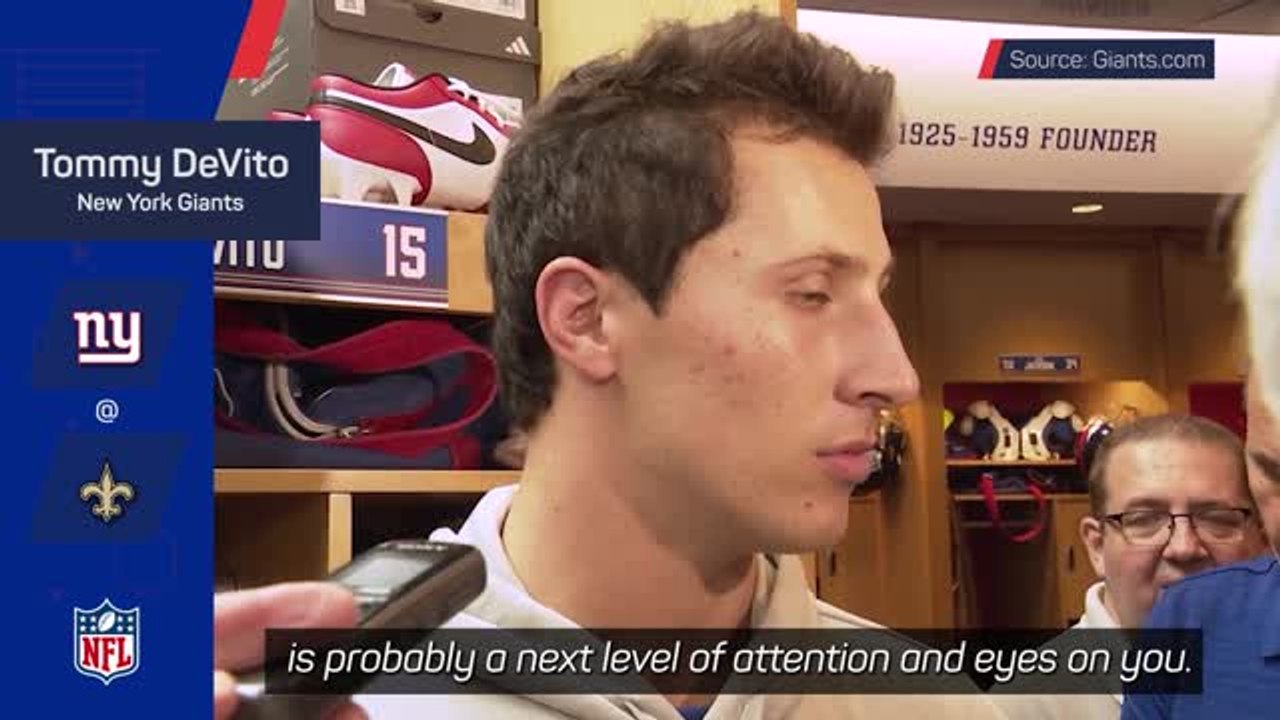 Rookie DeVito remaining humble in New York spotlight