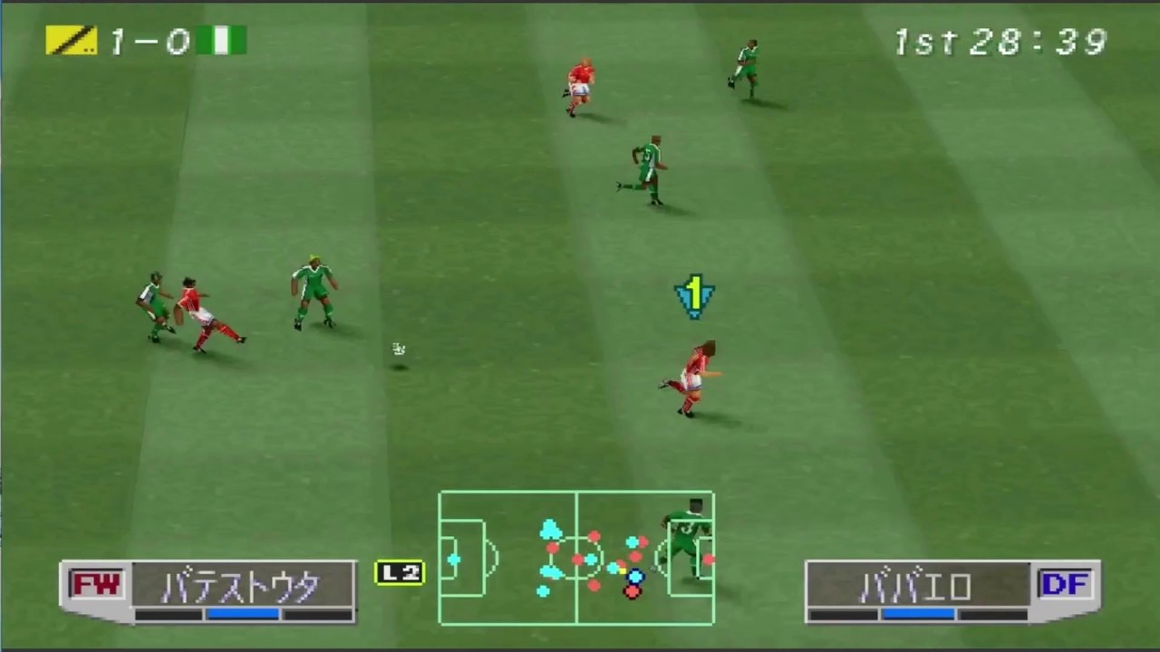 Winning Eleven  -  part 1 الكورة اليابانية جول عالمي ل باتيستوتا