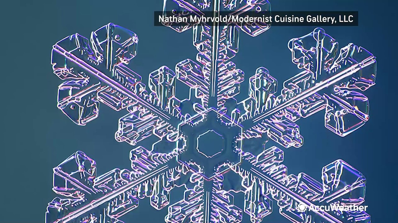 Photographer creates highest resolution images of snowflakes on record